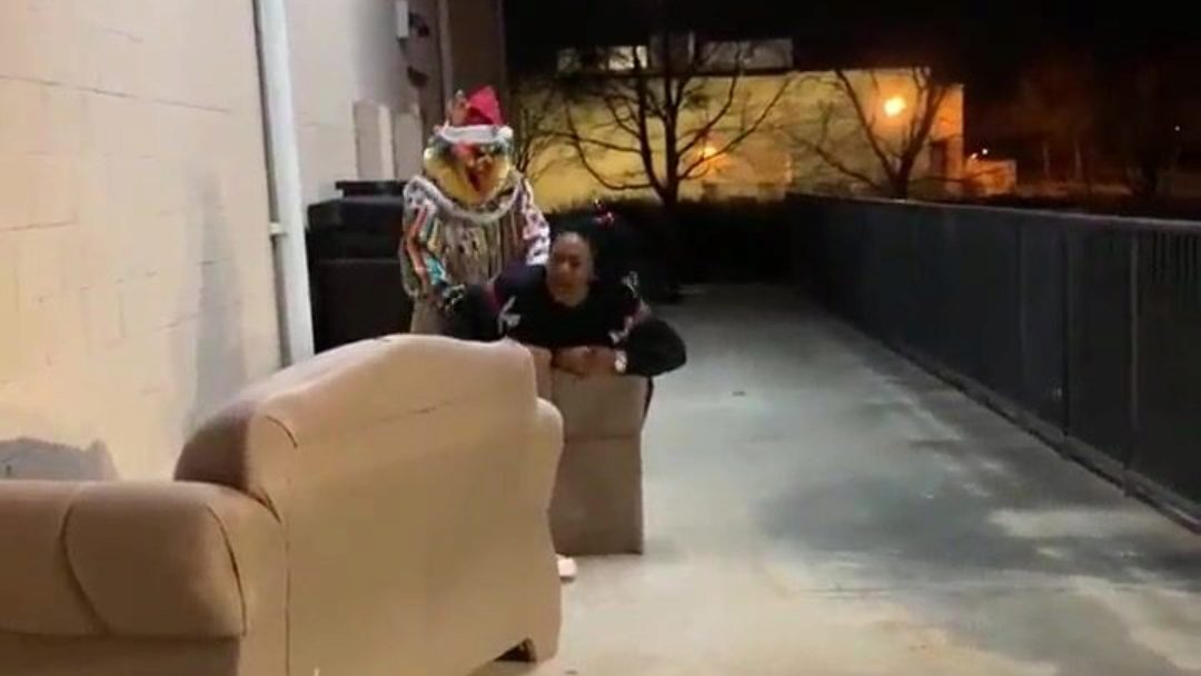 de clown die kerstmis heeft gestolen