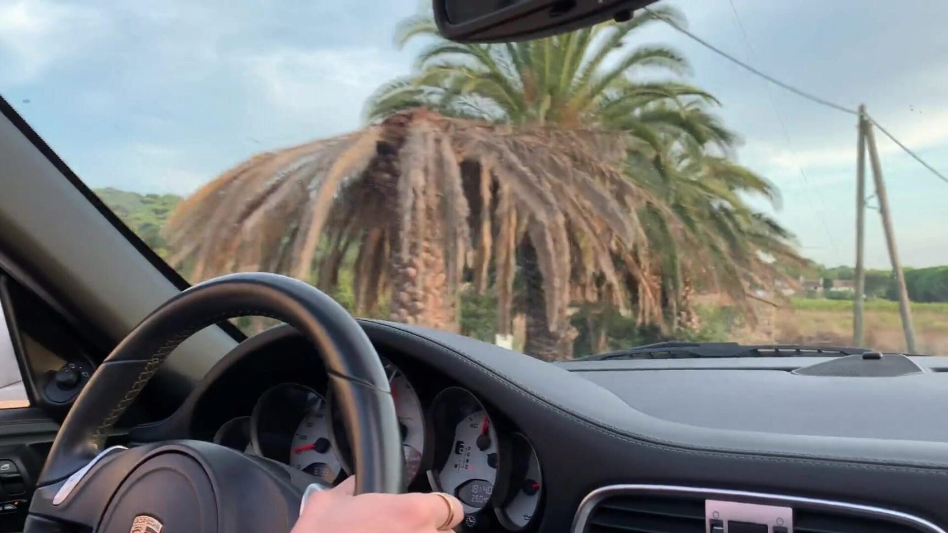 I Fuck my Step-Sister in a Porsche in St-Tropez and I Cum on her Ass!