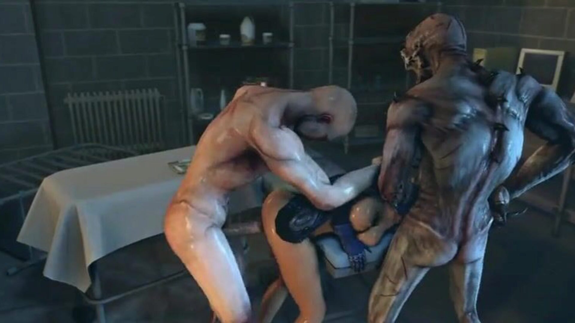 ashley and femshep getting banged by monsters sexy