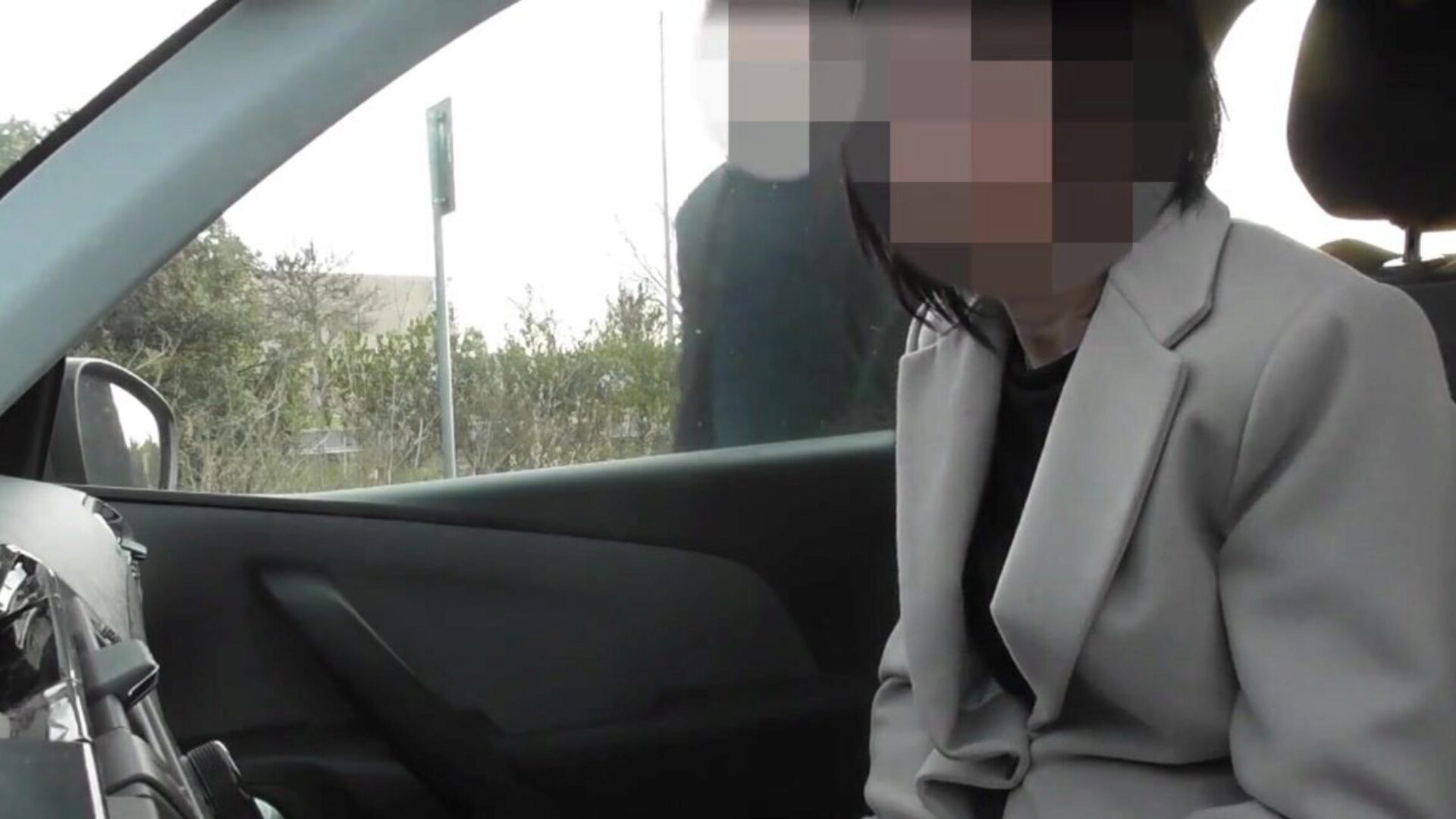 Dogging my wife in public car park and she masturbates off a spycam Dogging my slut wifey in public car parking and masturbates off and sucking an hidden cam after work She risks getting caught - MissCreamy
