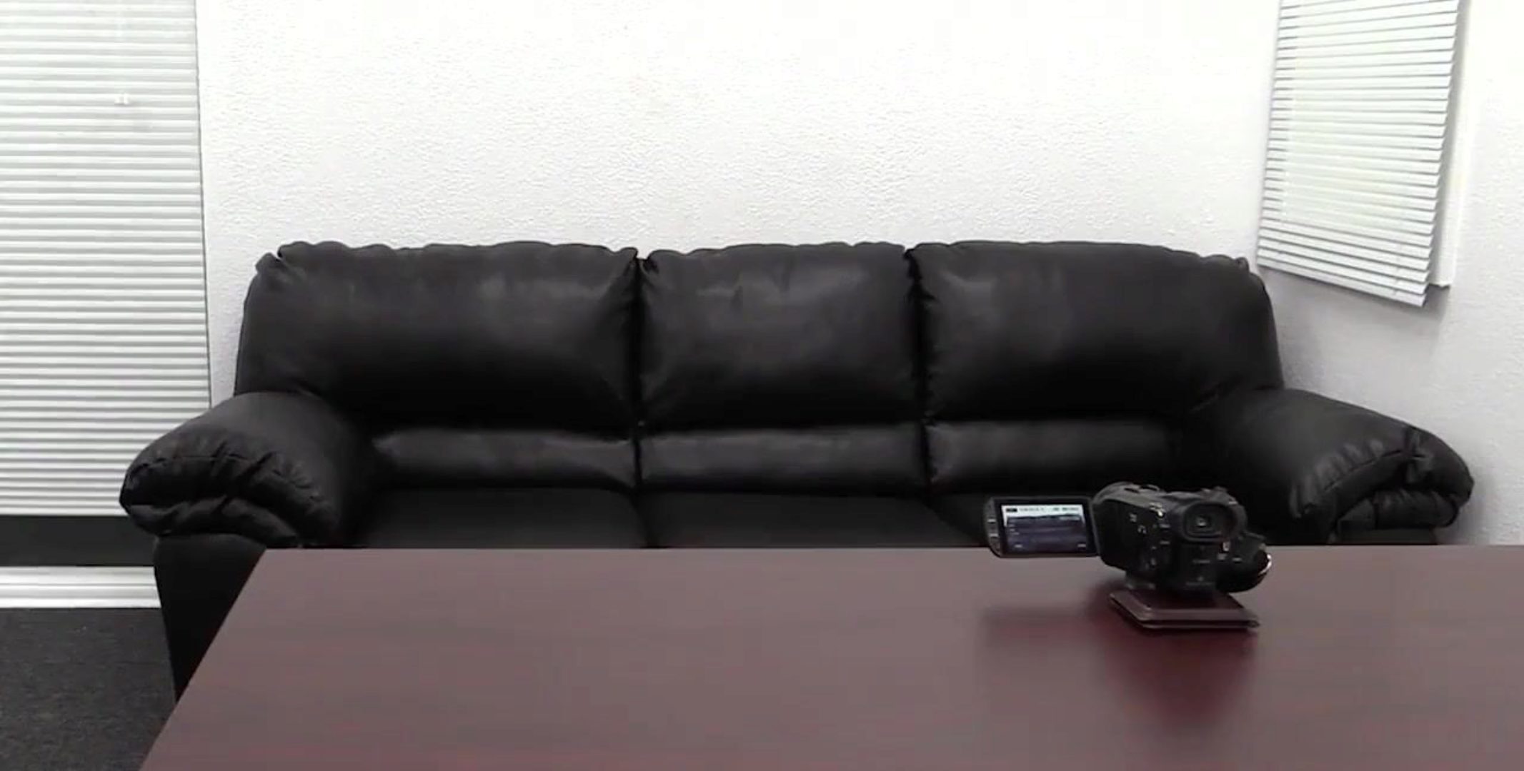 Backroom Casting Couch Anal Creampie