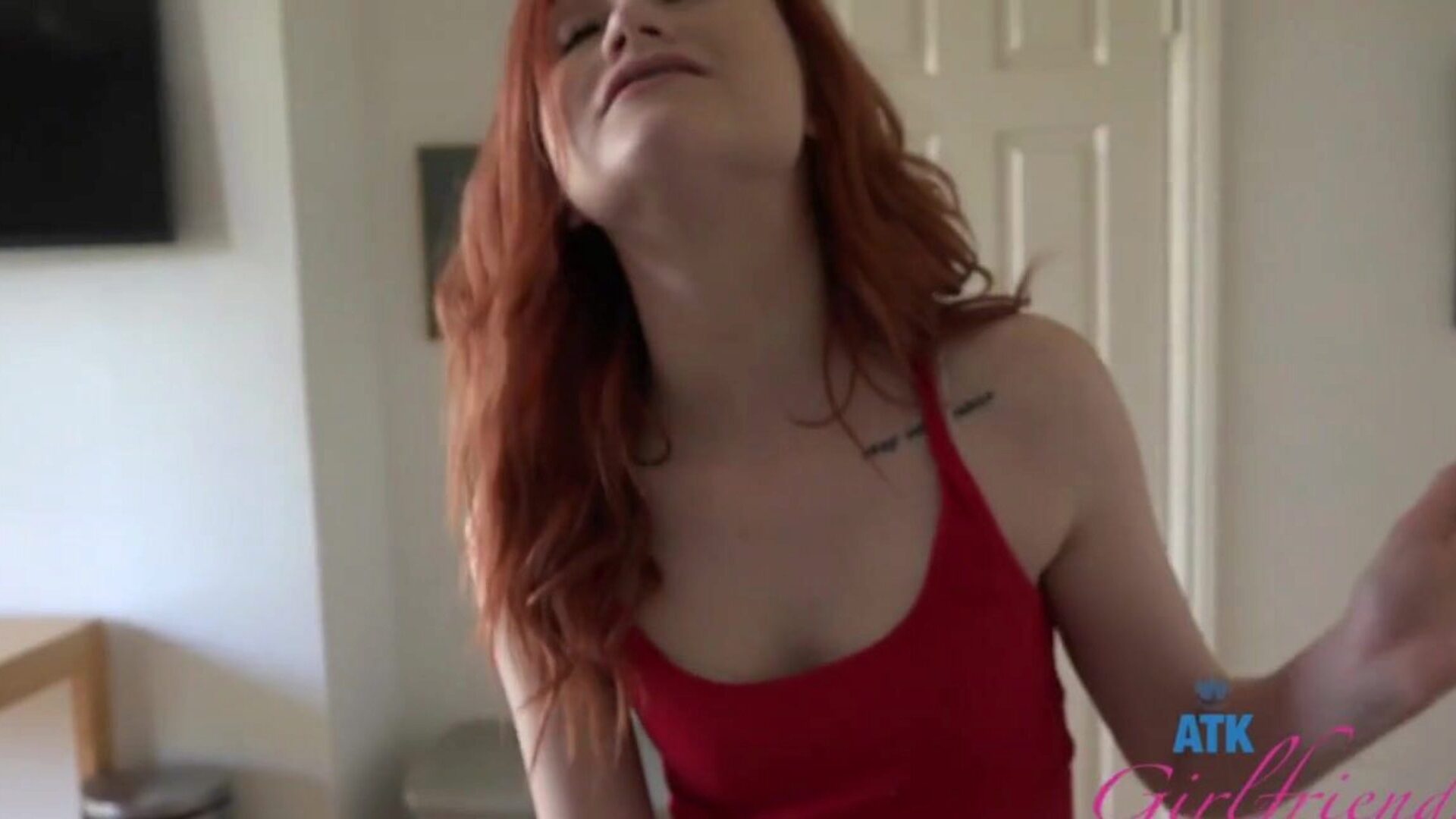 Cute  Redhead with braces acquires her twat eaten and played with POV (Scarlet Skies)