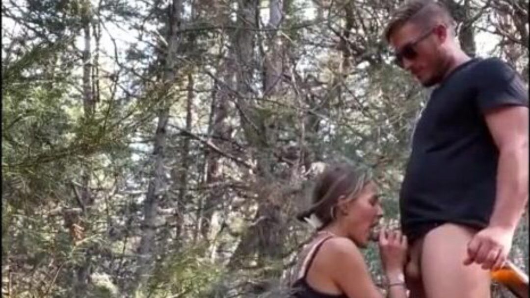A Blowjob and Sex in the Mountains, while Camping - Kate Marley