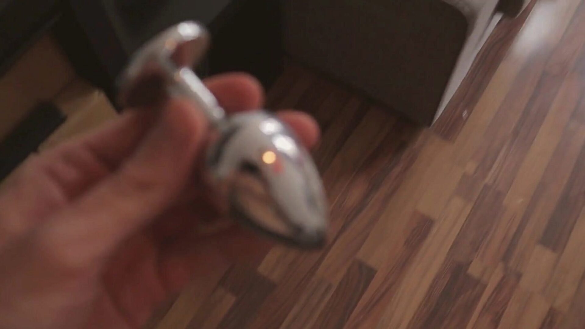 Found my Step Sister's Toy and made her Show me how to use it ANAL PLUG
