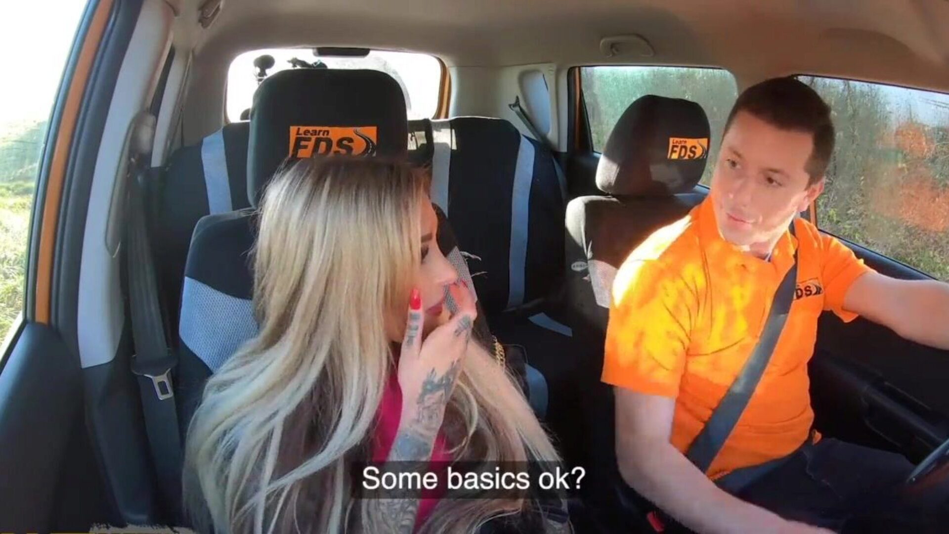 FakeDrivingSchool Daisy Lee thinks Blowjob Lessons Are More Fun