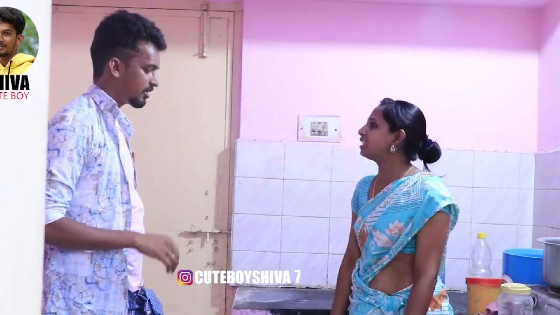 Telugu romance Boy Romance with aunty
