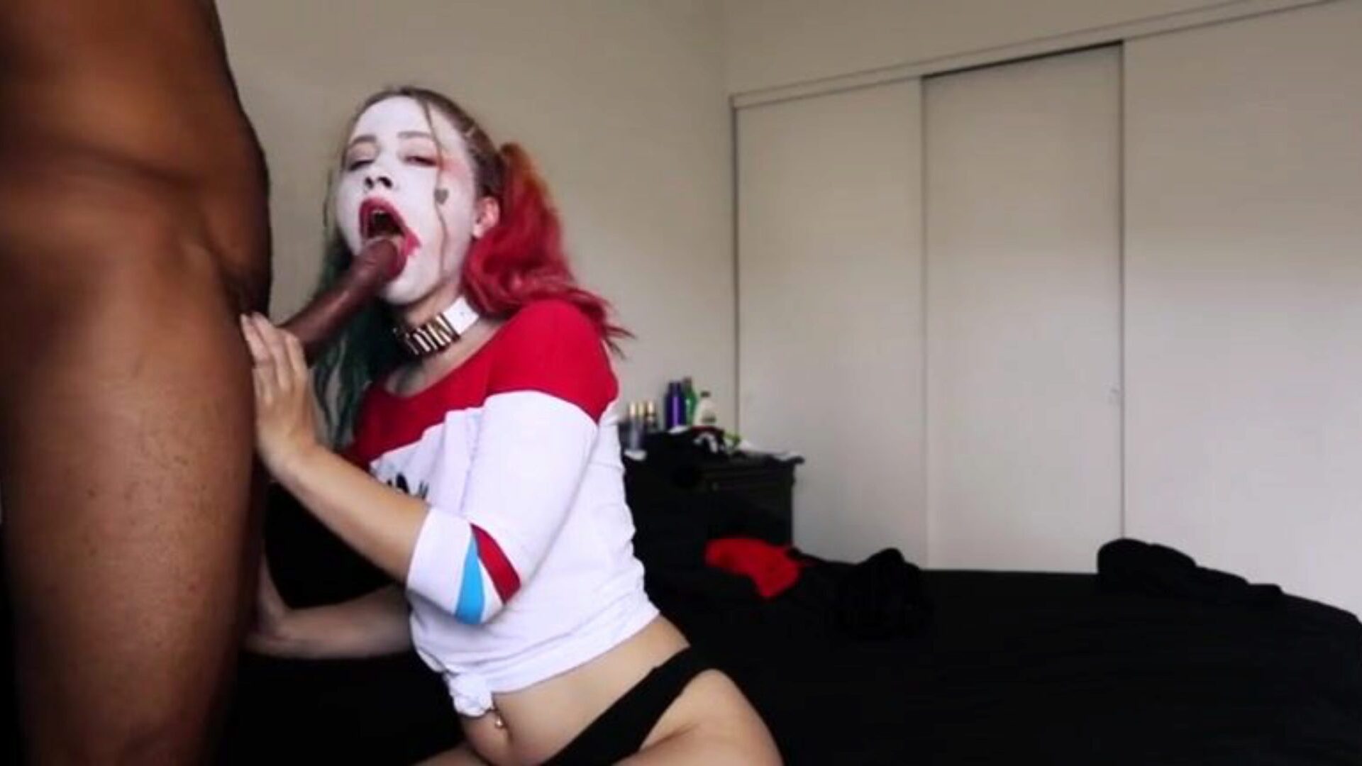 IDEAL BODY PAWG HARLEY QUINN RECEIVES DRILLED BY BBC FOR #HALLOWEEN2019