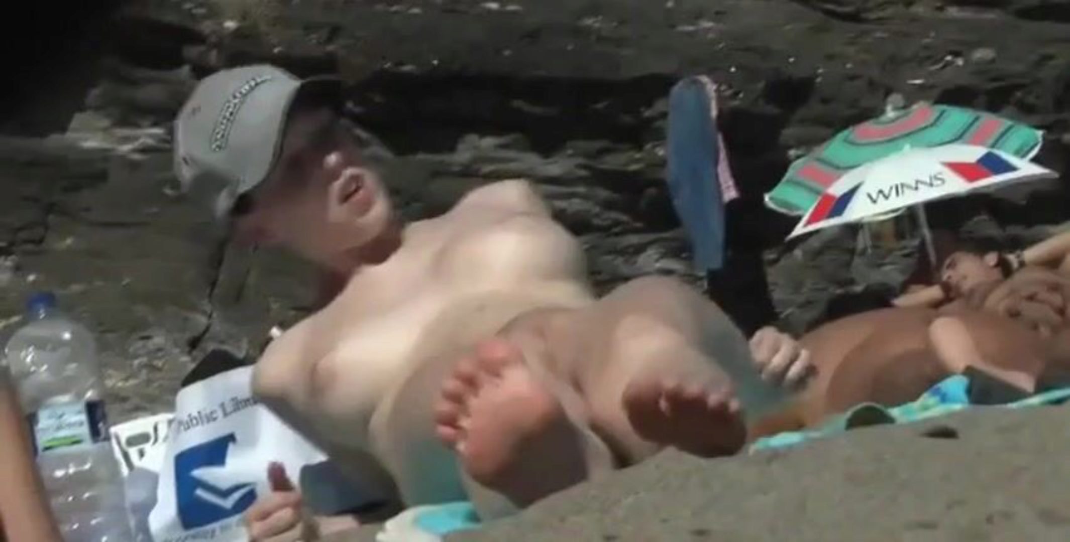 Teen Nude Nudist Beach Voyeur Ass Pussy
