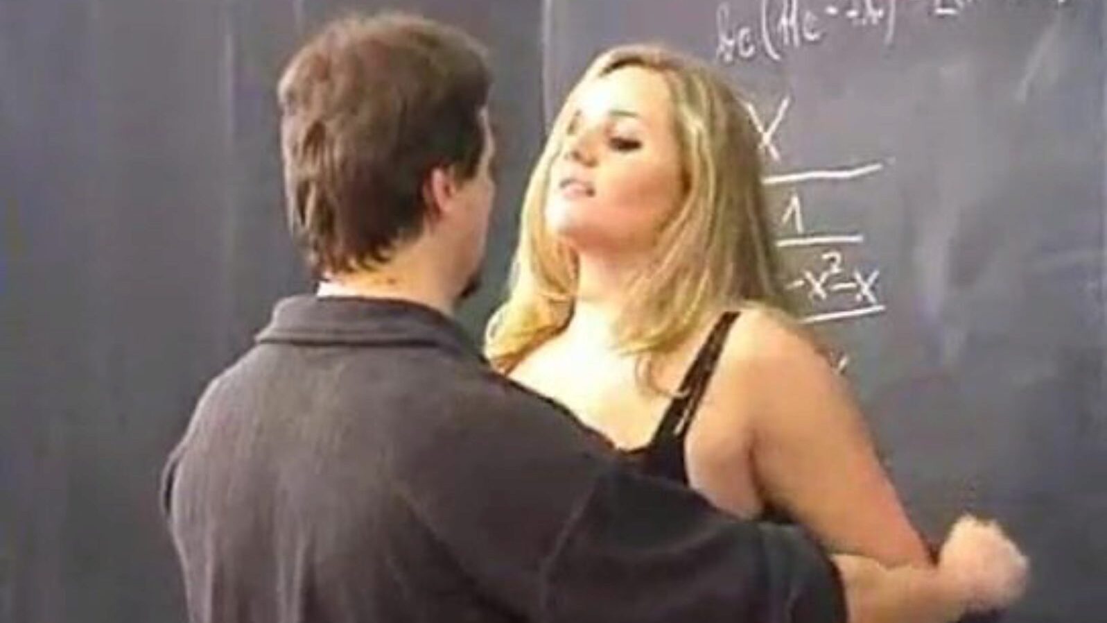 Obese student craves an Adult class in her maths class
