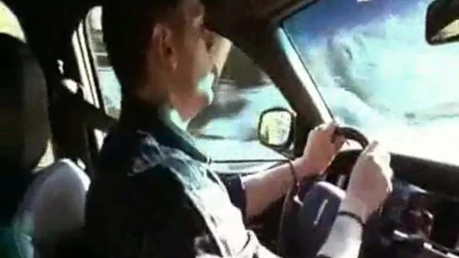 Driver bonks breasty chief
