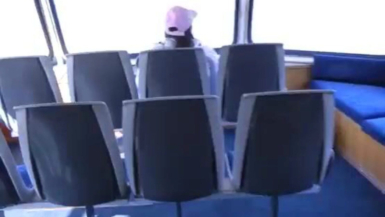 Non-Professional public porn on a ferry