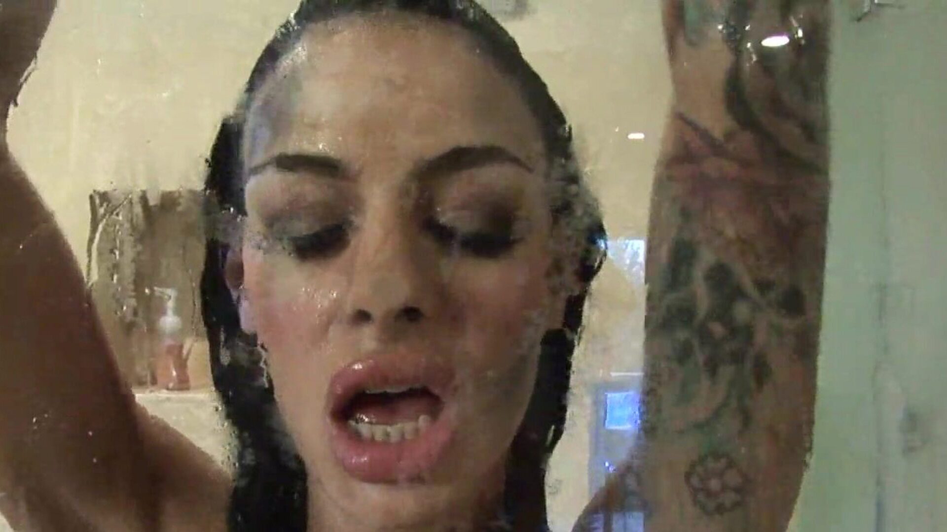 breasty Angelina Valentine fucked stiff in the shower