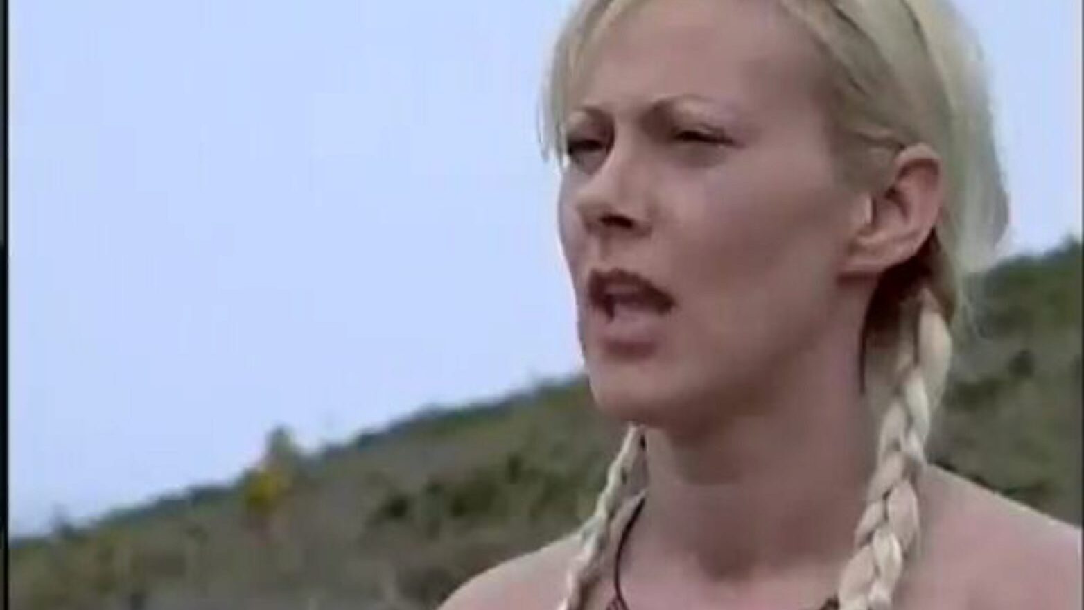 Silvia Saint is found off in the woods by a k