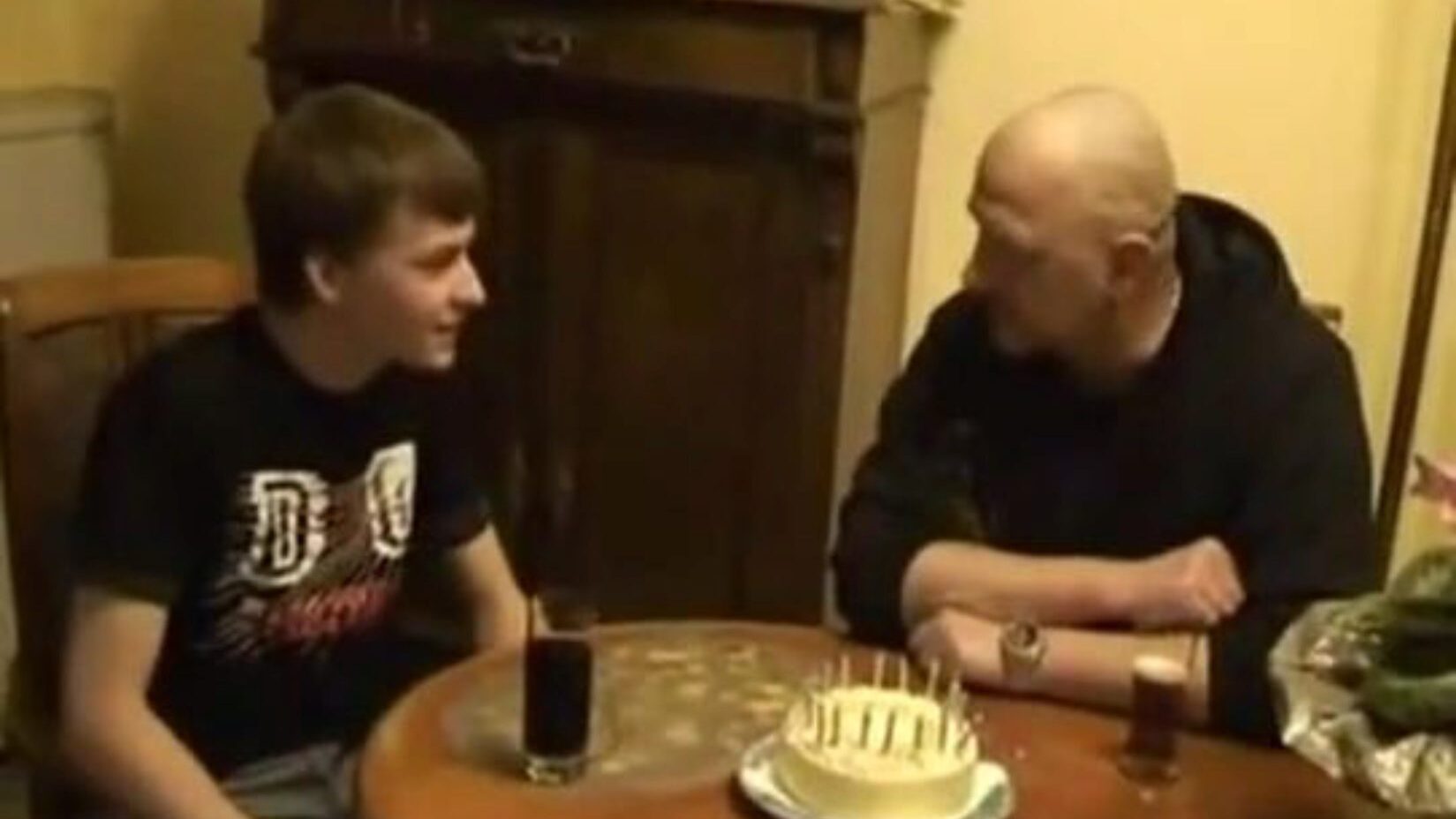 Daddy Let's Mama Engulf and Fuck Son For His Birthday