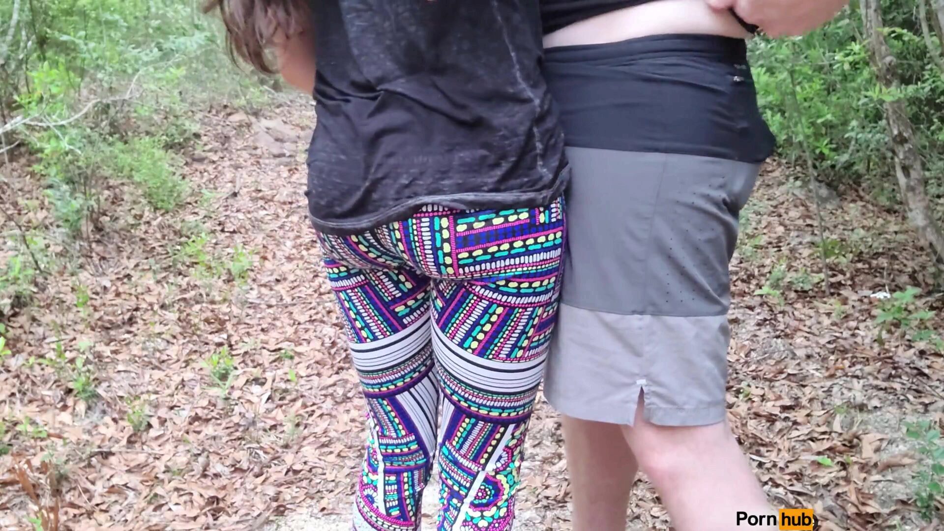4K Anal Creampie during Nature Hike