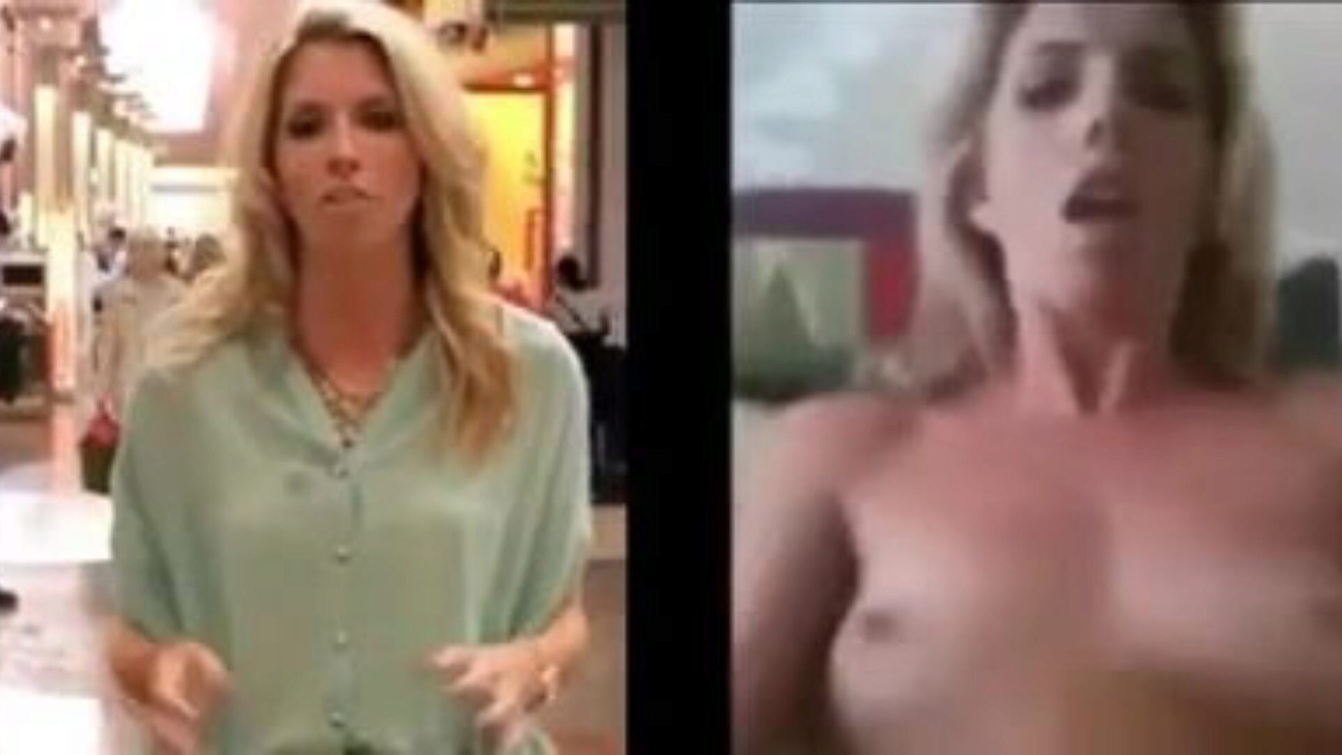 Leaked TV Reporter Masturbation Leaked hot TV reporter dressed naked and getting off
