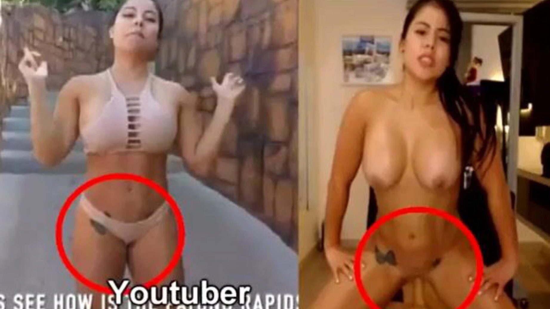 Youtuber Steffy Moreno discovered doing pornography explosive jizm colombiana porn