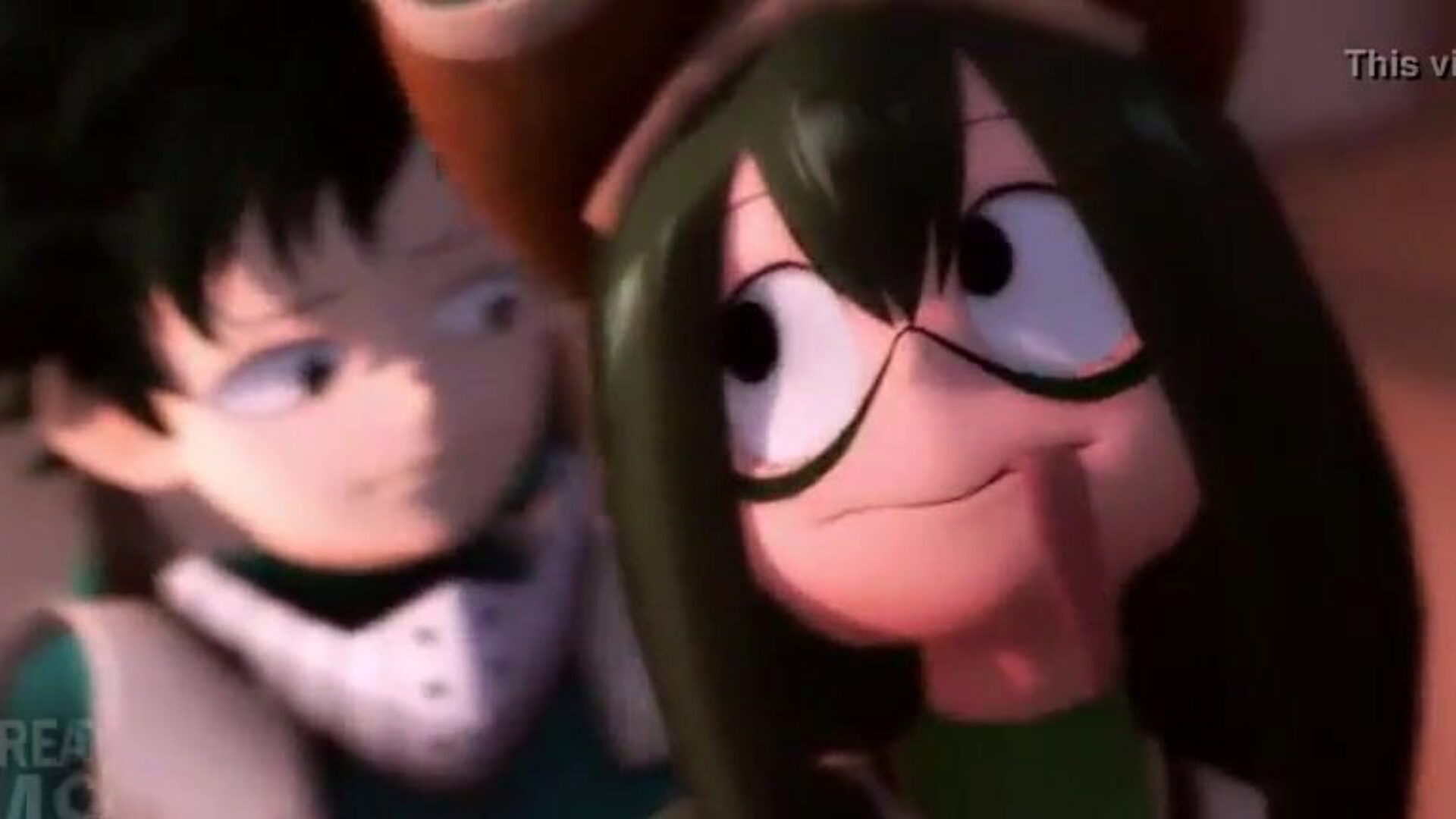 My Hero Academy: Tsuyu Asui having fuck-a-thon with Izuku Midoriya [SFM With Sound]