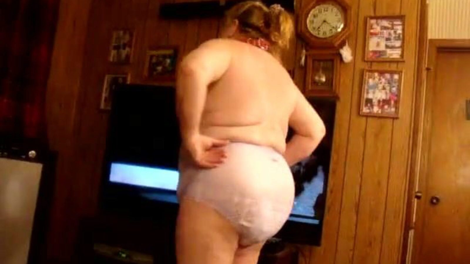 pig in nappies humiliated  pig  wears  diaper  for  movie scene