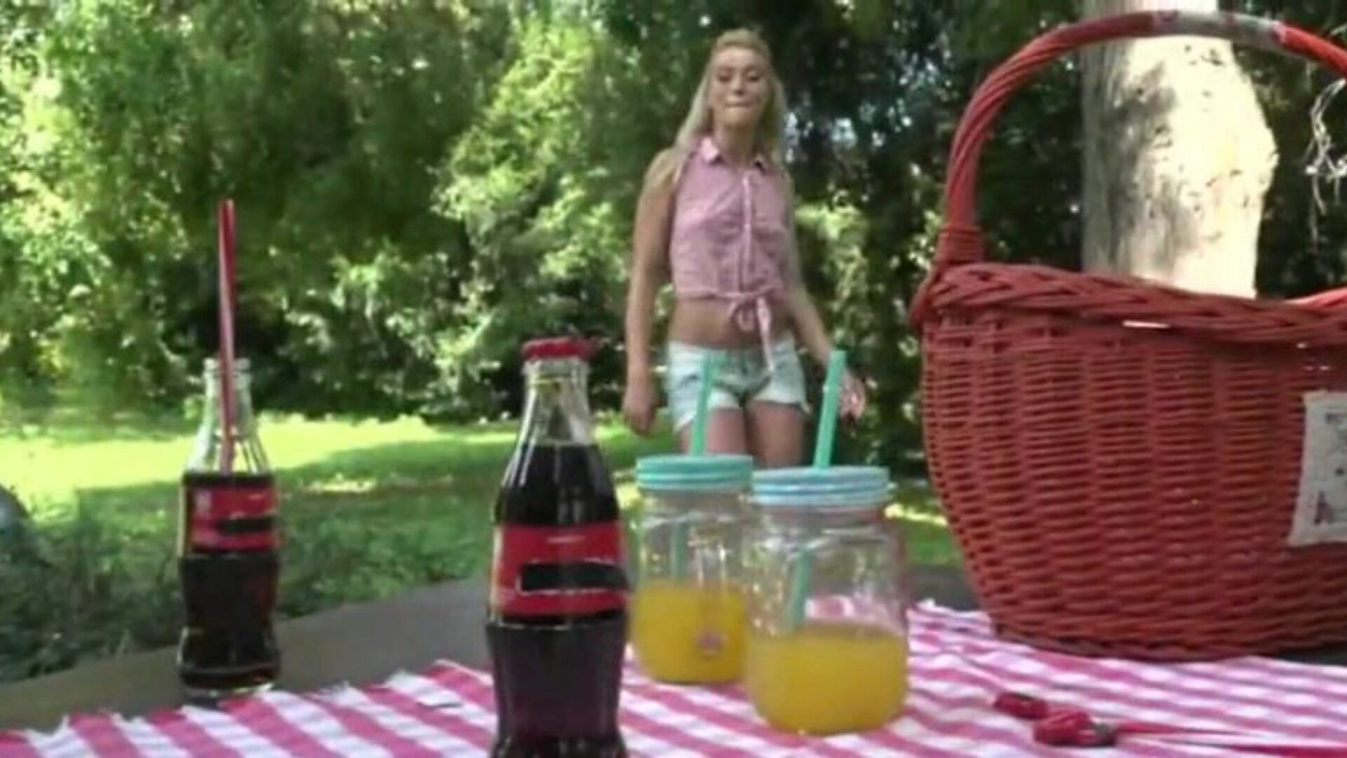 21sextury lesbisk anal dildo picnic til tre østeuropæiske babyer