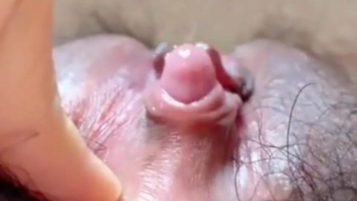 japansk närbild klitoris orgasm sammandragningar @ 5:23