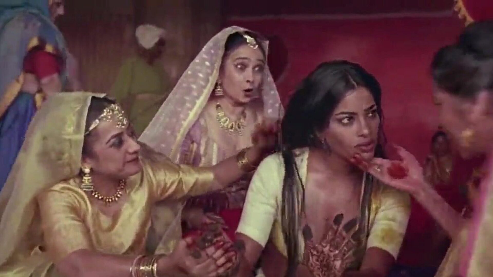 ινδική καυτή βινιέτα με σύζυγο πορνό